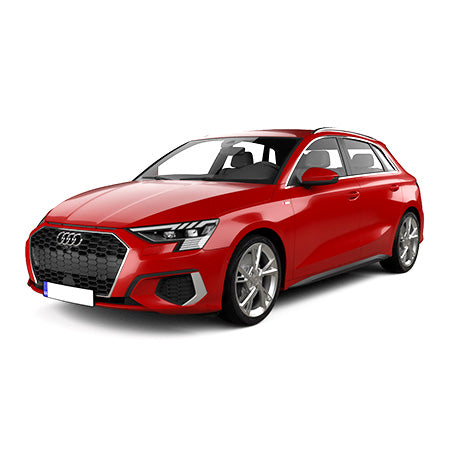 Covorase auto mocheta Audi A3 8Y fabricatie 03.2020 - prezent, caroserie hatchback
