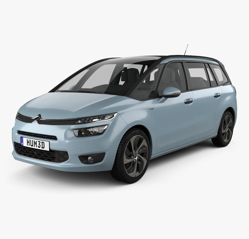 Protectii prag portbagaj inox Citroen C4 fabricatie 10.2006 - 08.2013, caroserie van