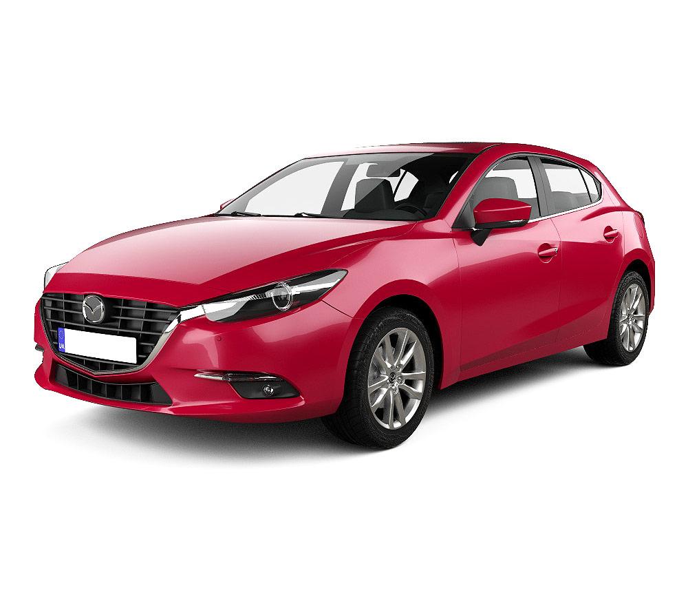 Protectie praguri usi inox Mazda 3 III fabricatie 09.2013 - 02.2019, caroserie hatchback