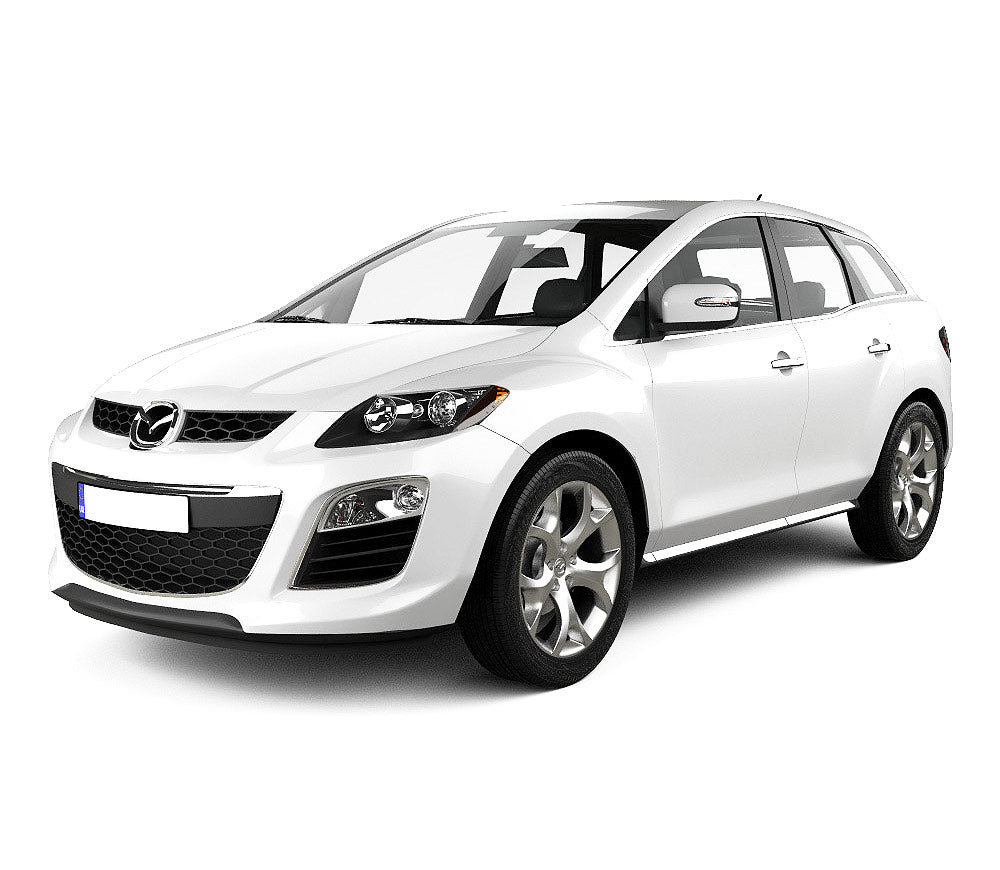 Protectii prag portbagaj inox Mazda CX-7 fabricatie 07.2007 - 08.2012, caroserie suv