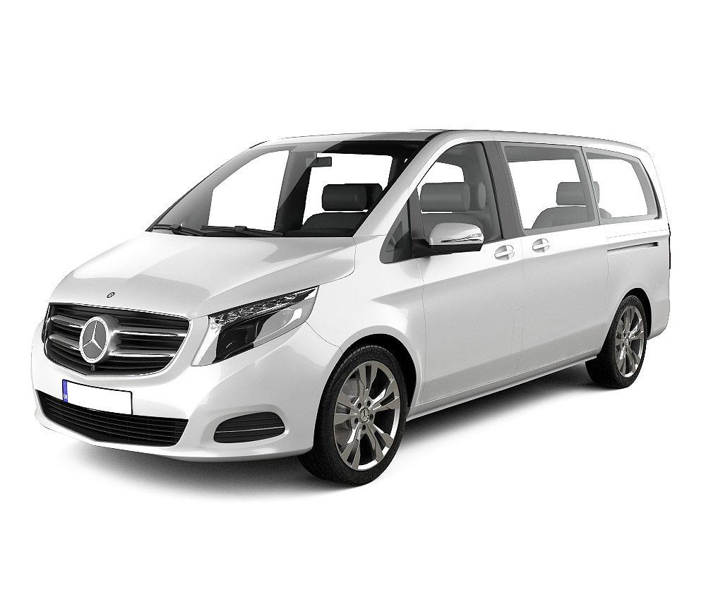 Protecții prag portbagaj din plastic Mercedes V-Class W447 fabricatie 06.2014 - prezent, caroserie van