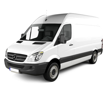 Protectie praguri usi inox Mercedes Sprinter fabricatie 2006 - 2015, caroserie van