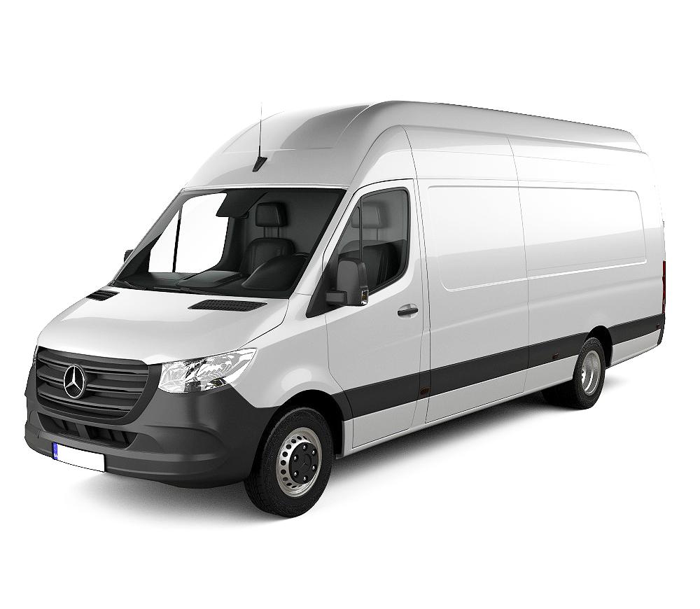 Protectie praguri usi inox Mercedes Sprinter III fabricatie 2018 - prezent, caroserie van