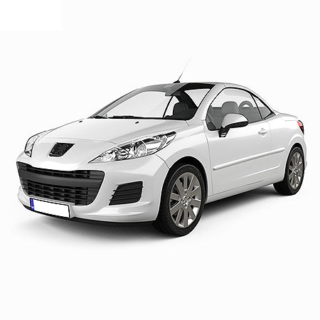 Plase portbagaj Peugeot 207 fabricatie 2006 - 2012, caroserie cabrio
