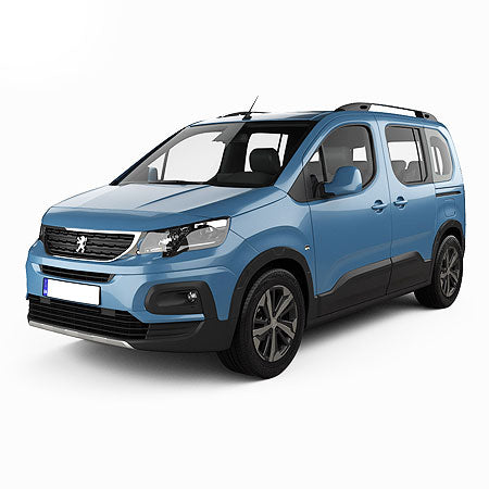 Protecții prag portbagaj din plastic Peugeot Rifter fabricatie 06.2018 - prezent, caroserie van
