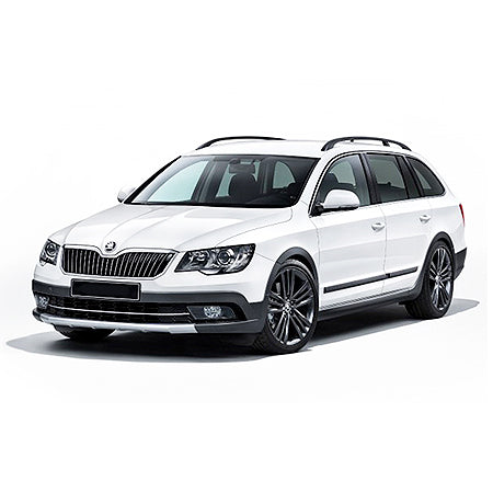 Protectie praguri usi inox Skoda Superb III fabricatie 09.2015 - 11.2023, caroserie combi