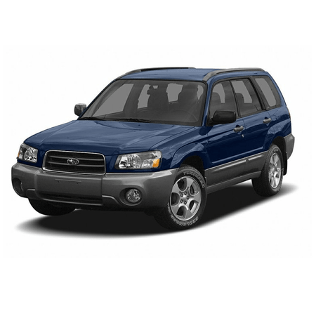 Protectie praguri usi inox Subaru Forester II fabricatie 09.2002 - 03.2008, caroserie suv