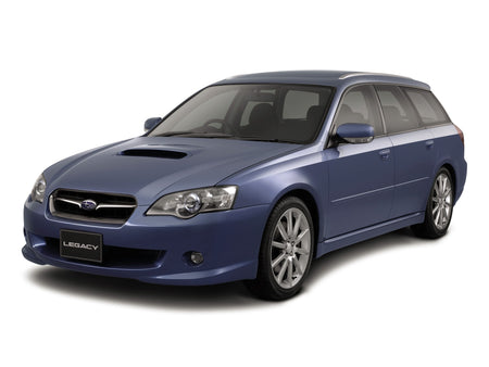 Protectie praguri usi inox Subaru Legacy fabricatie 2003 - 2009, caroserie combi