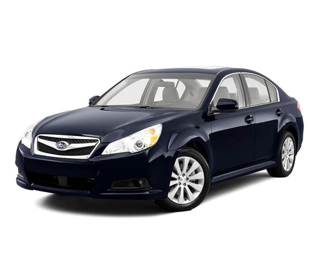 Protectii prag portbagaj inox Subaru Legacy V fabricatie 2009 - 2014, caroserie sedan