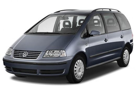Protectii prag portbagaj inox Volkswagen Sharan I fabricatie 1995 - 08.2010, caroserie van