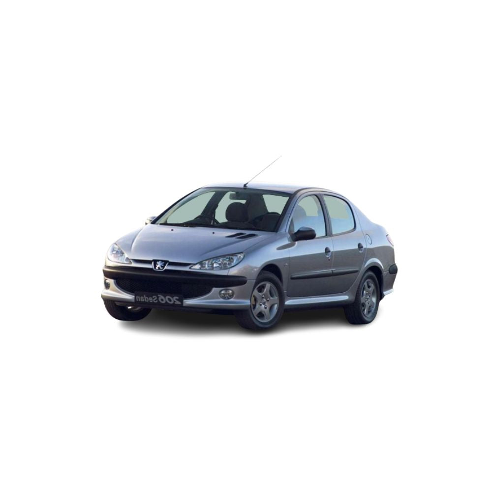 Covorase auto Peugeot 206 fabricatie 1998 - 2010, caroserie sedan