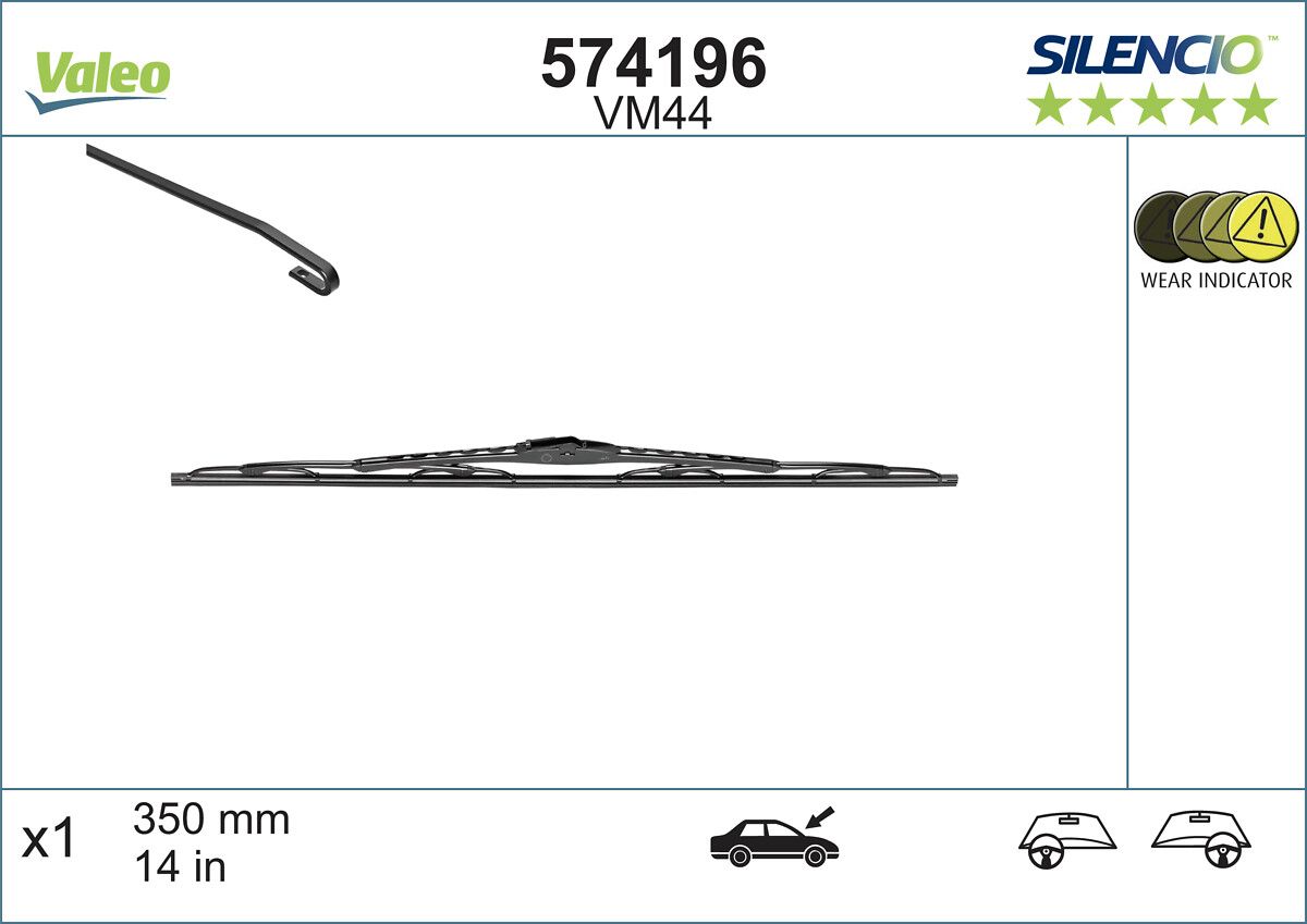 Lamela Stergator Kia Ceed, fabricatie 2012-2018, caroserie Hatchback | STV574196
