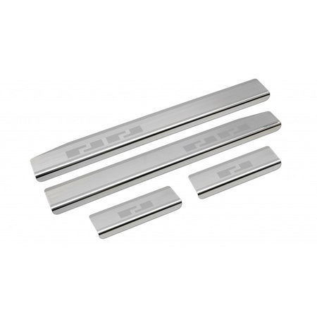 Protectie praguri usi inox Hyundai Kona II fabricatie 04.2023 - prezent, caroserie suv #1