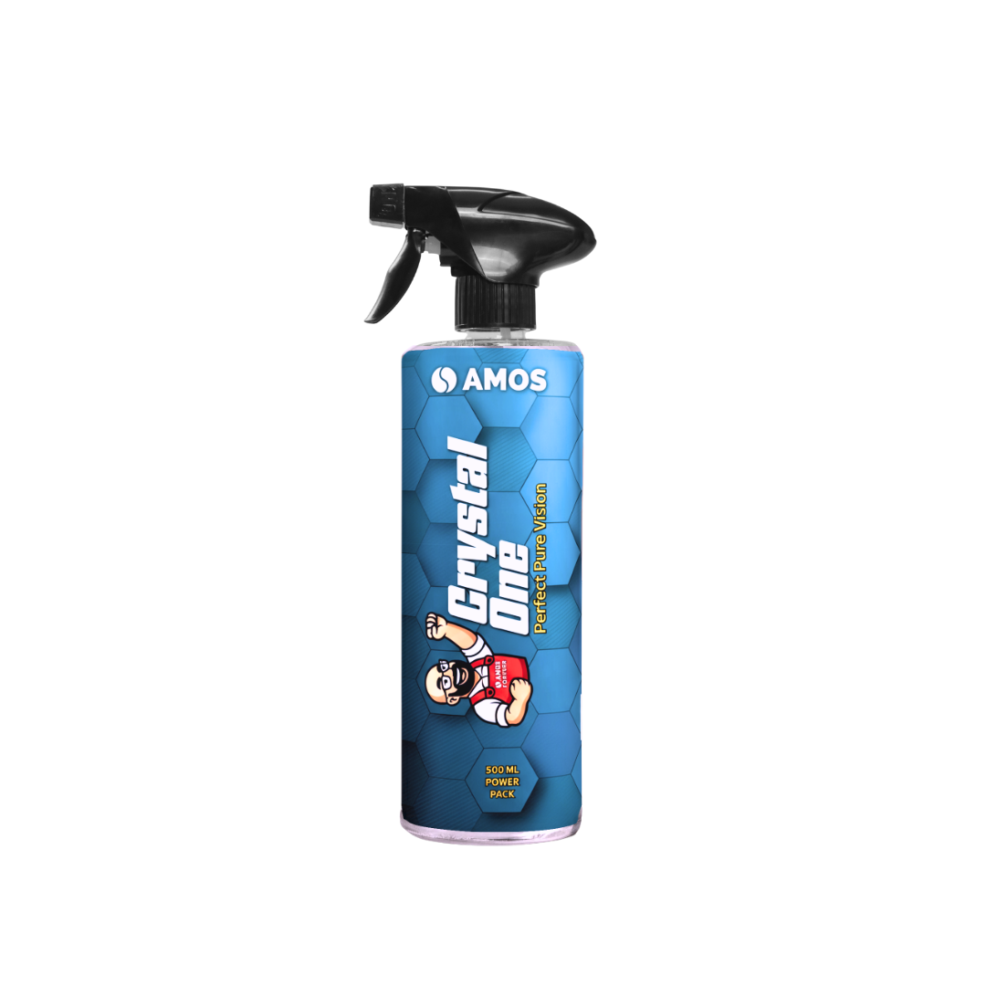 Gel curățare geamuri și oglinzi auto 500 ml - AMOS Crystal One