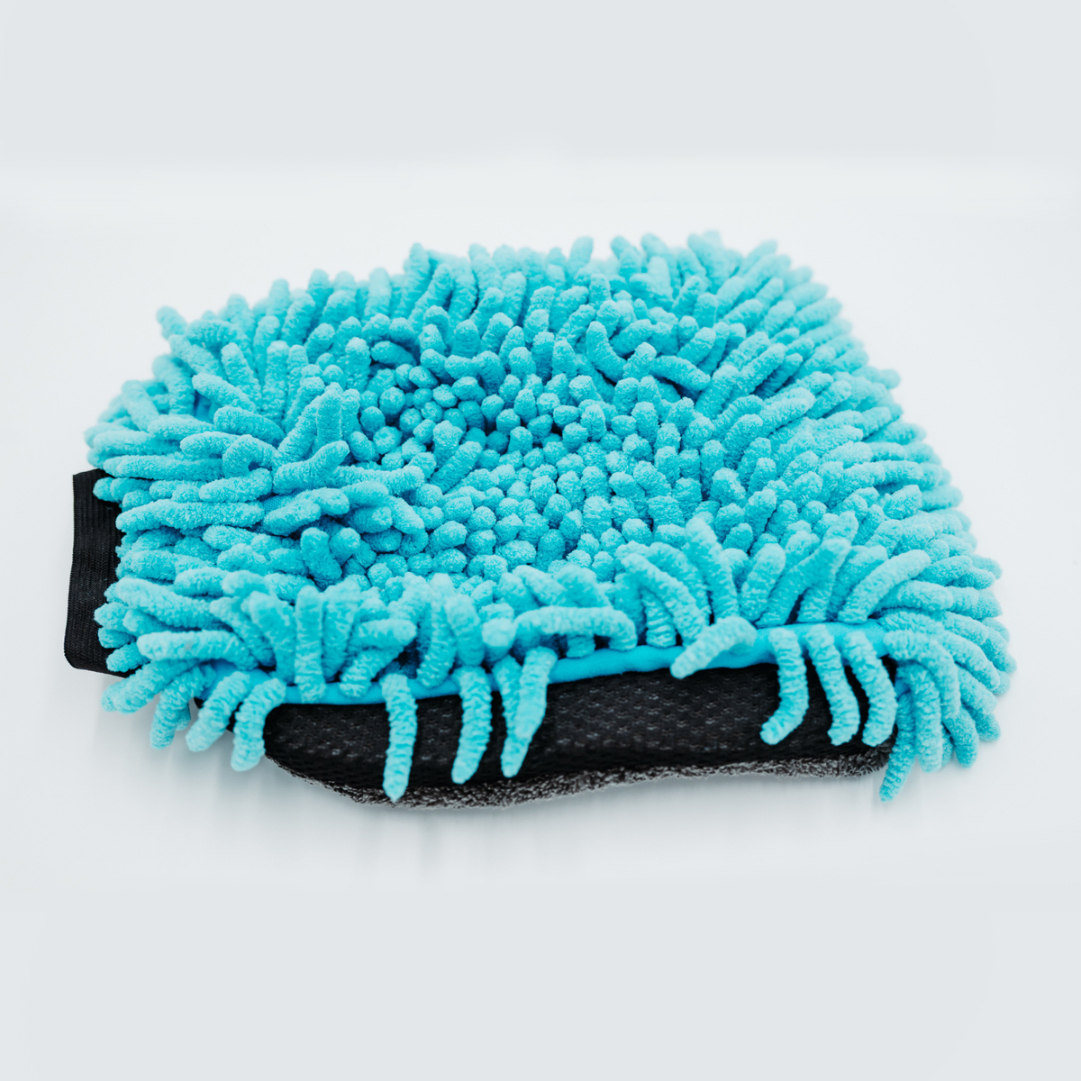 Prosop microfibră ultra absorbant AMOS Powerfluff albastru 1000 GSM 60*80cm + manusa CADOU