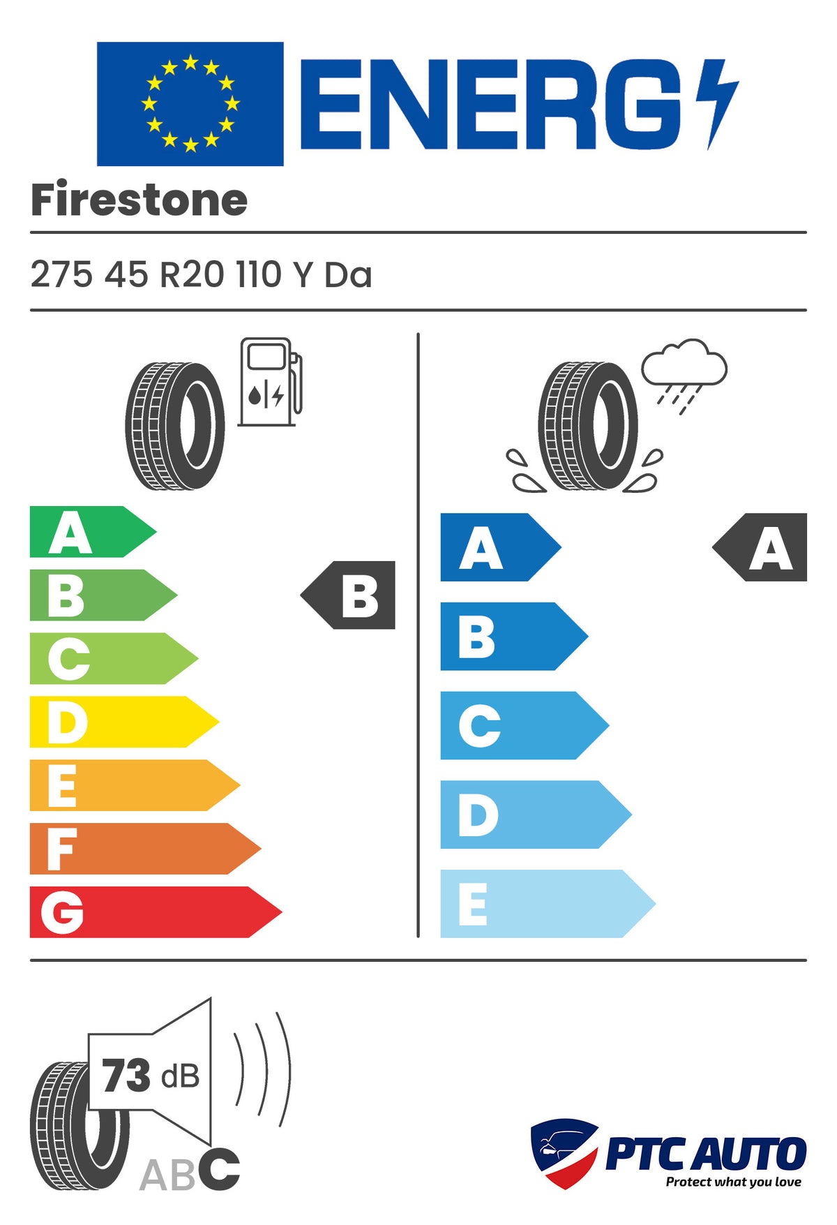 FIRESTONE RoadHawk 275/45R20 110Y