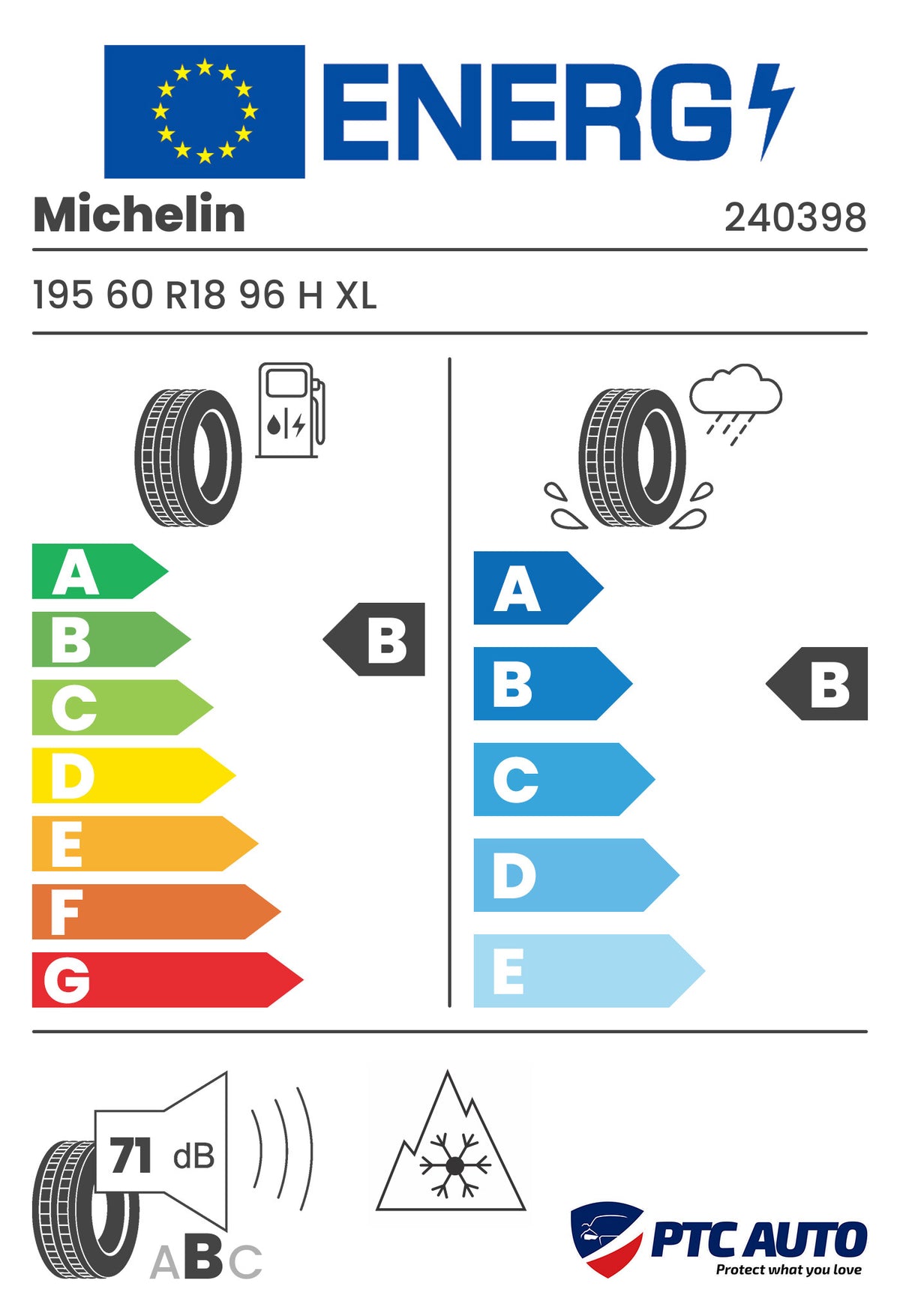 Anvelopa Iarna Michelin 195/60 R18 96H XL