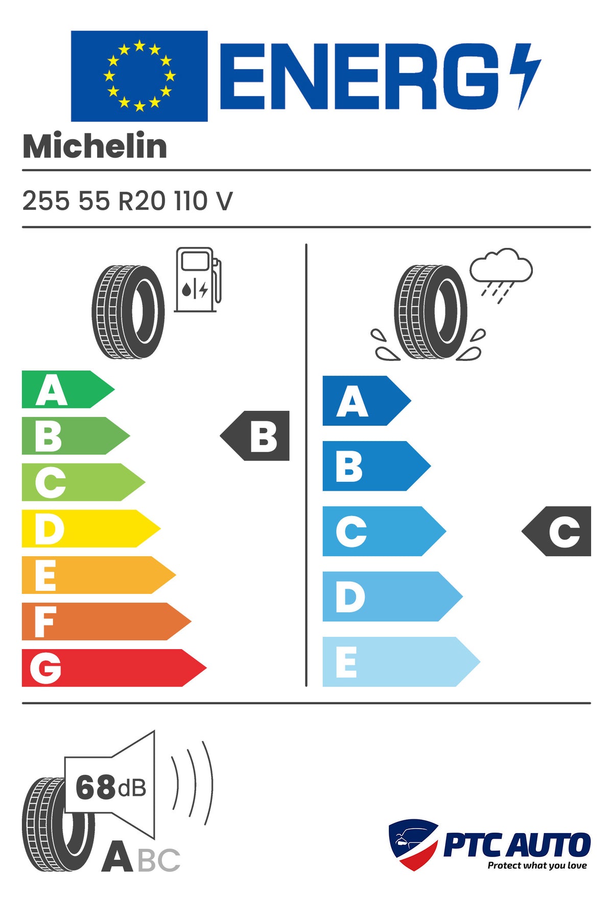 Anvelopa All Season Michelin 255/55 R20 PRIMACY A/S 110V
