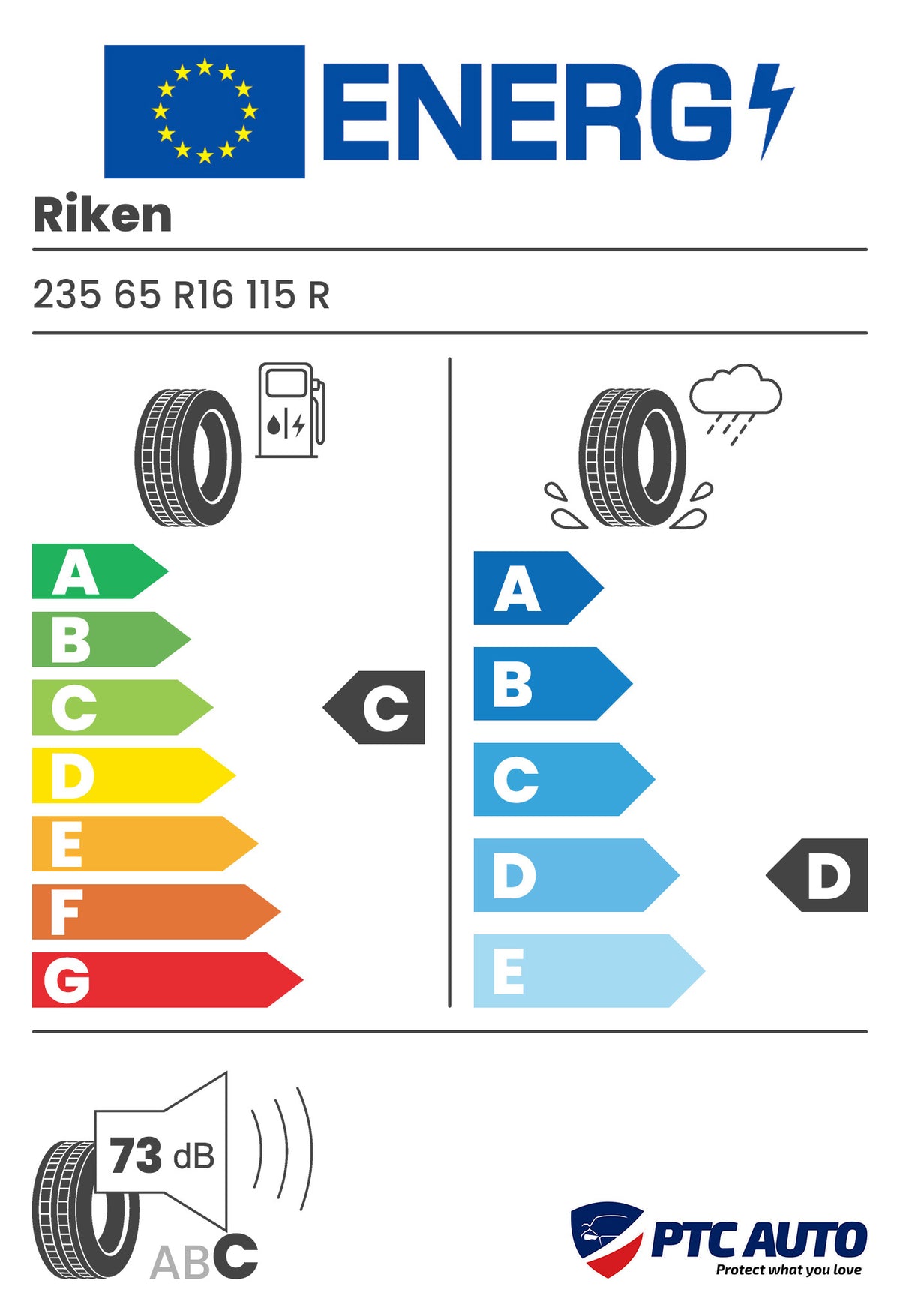 RIKEN CARGO WINTER 235/65R16C 115R