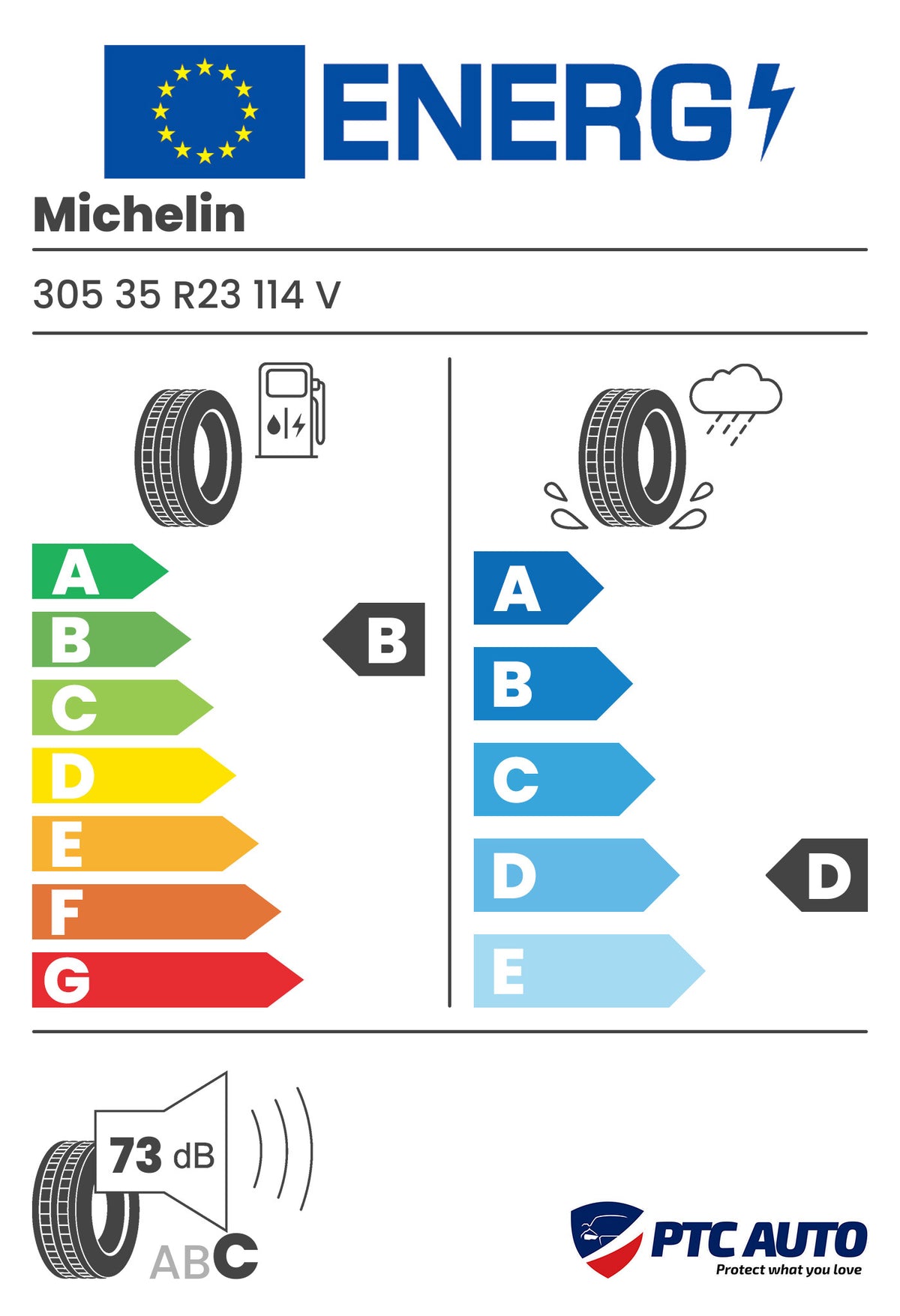 MICHELIN PILOT ALPIN 5 HL 305/35R23 114V