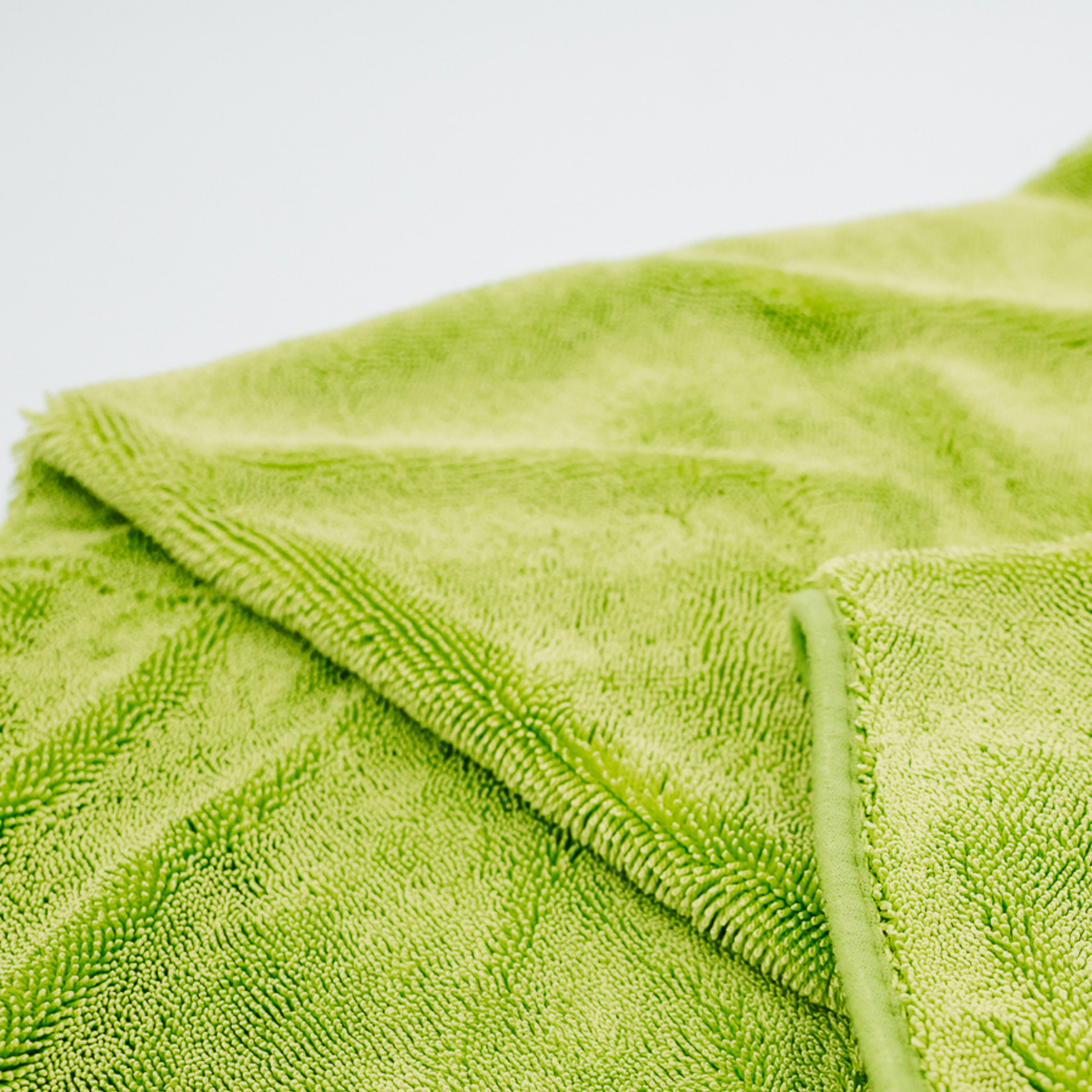 Prosop microfibră ultra absorbant AMOS Powerfluff verde 1000 GSM 60*80cm + manusa CADOU