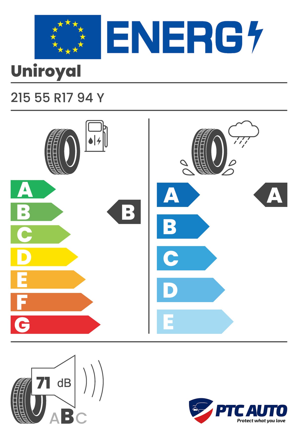 UNIROYAL RAINEXPERT 6 215/55R17 94Y