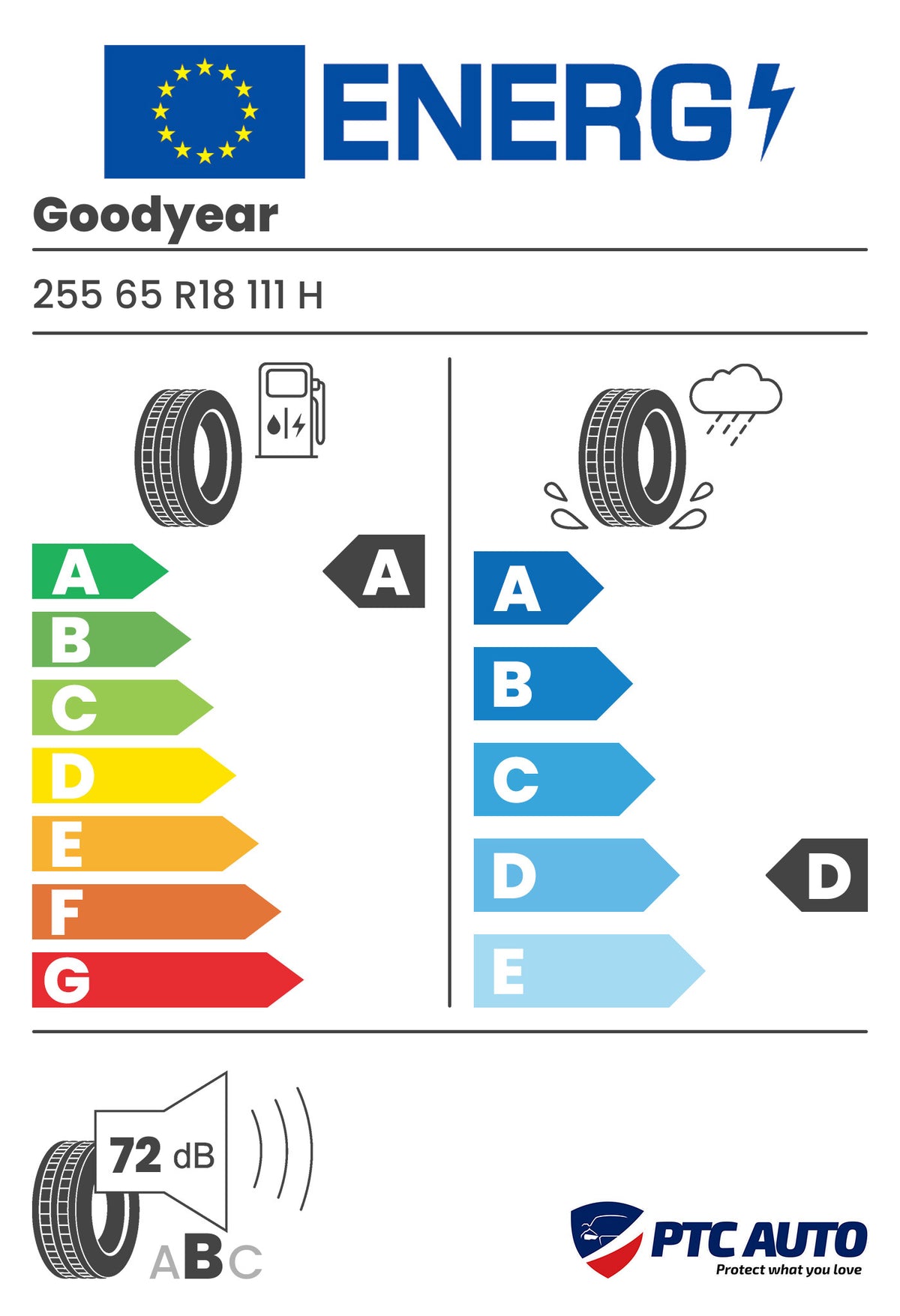 Anvelopa Vara Goodyear 255/65 R18 WRL TERRITORY AT/S RHD 111H