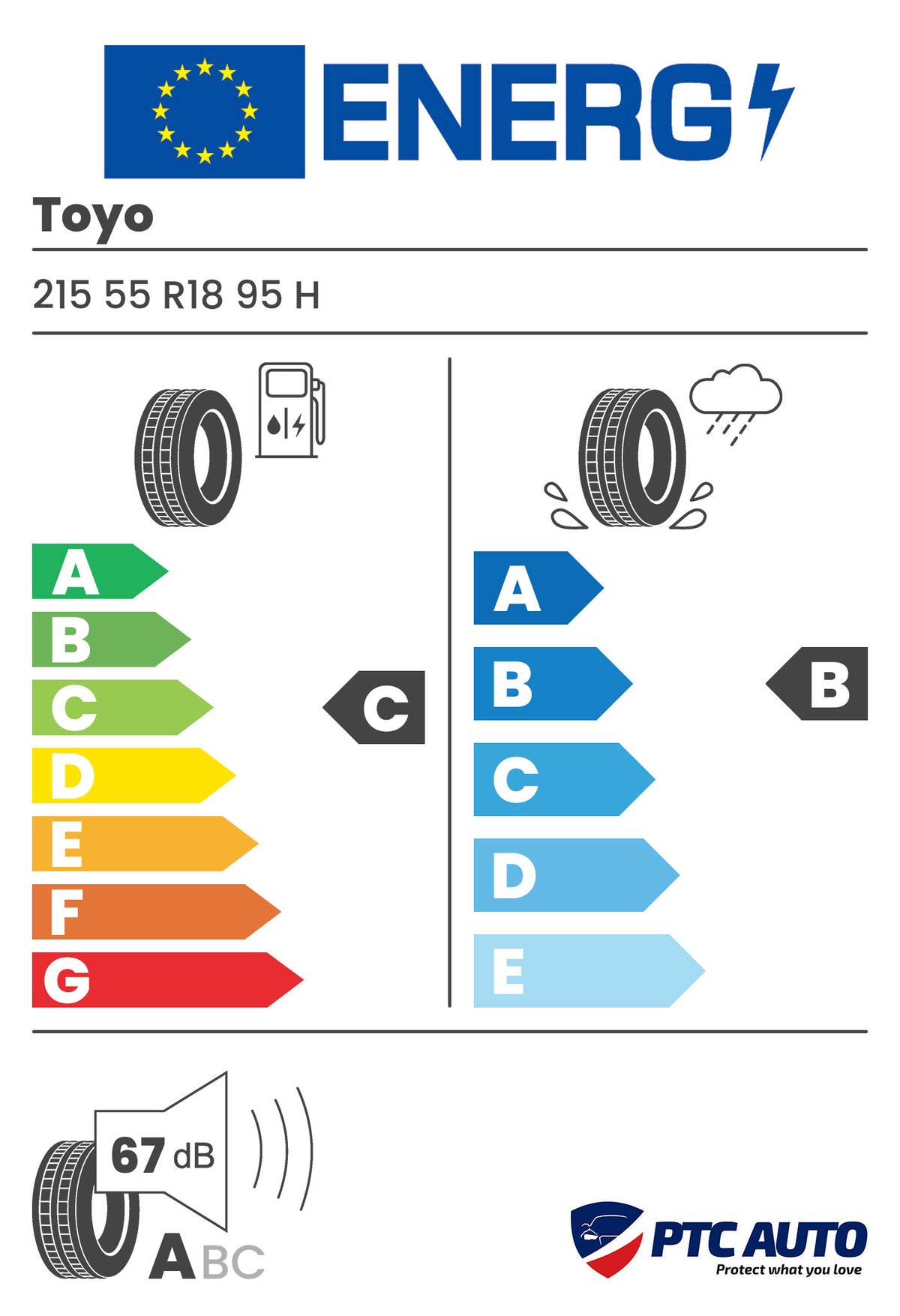 TOYO PROXES R56 215/55R18 95H