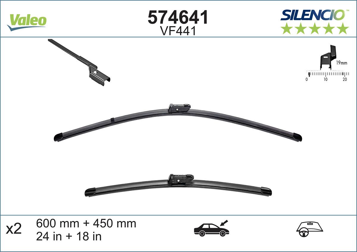 Lamela Stergator Kia Ceed, fabricatie 2006-2012, caroserie Hatchback | STV574641