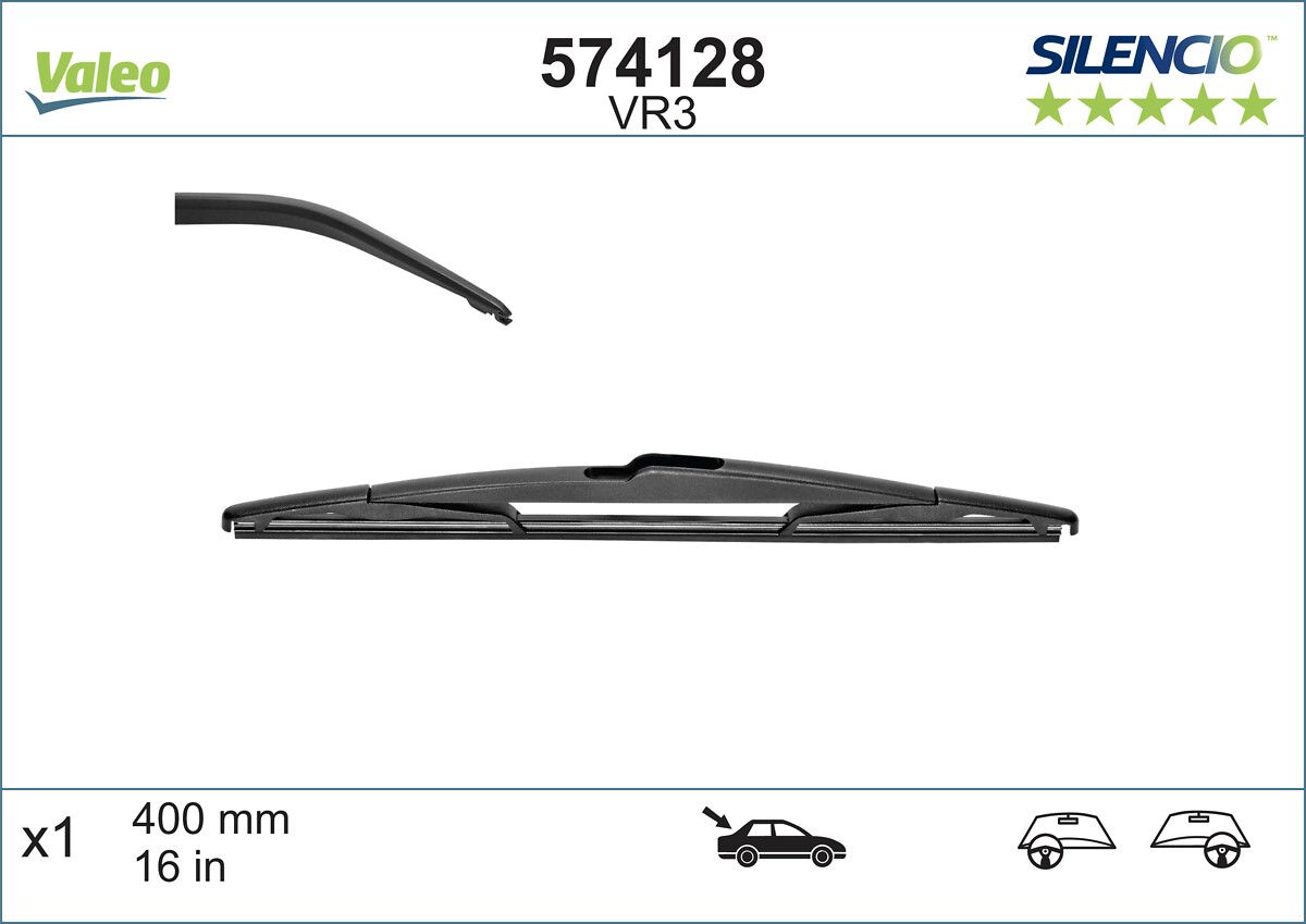 Lamela Stergator Peugeot 306, fabricatie 1994-2001, caroserie Sedan | STV574128