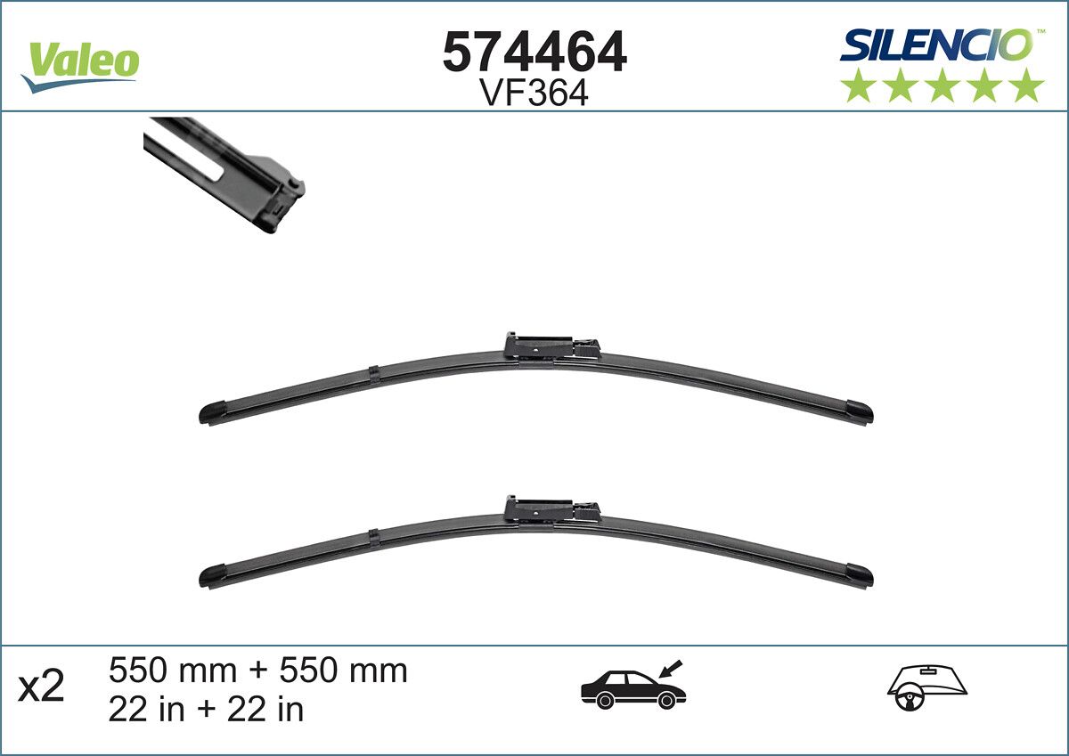 Lamela Stergator Audi A6 C6, fabricatie 2006-2011, caroserie Combi | STV574464