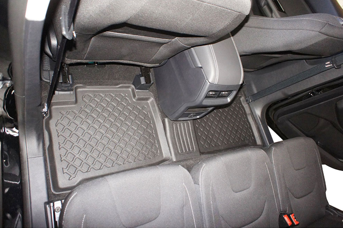 Covorase auto tip tavita Ford S-Max II, an fabricatie 09.2015 - prezent, caroserie van 5-7 locuri, fara rand 3, inclusiv facelift | 603133