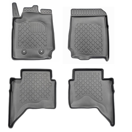 Covorase auto tip tavita Ford Ranger, an fabricatie 12.2015 - 10.2022, caroserie pick-up cabina dubla, inclusiv facelift | 603143