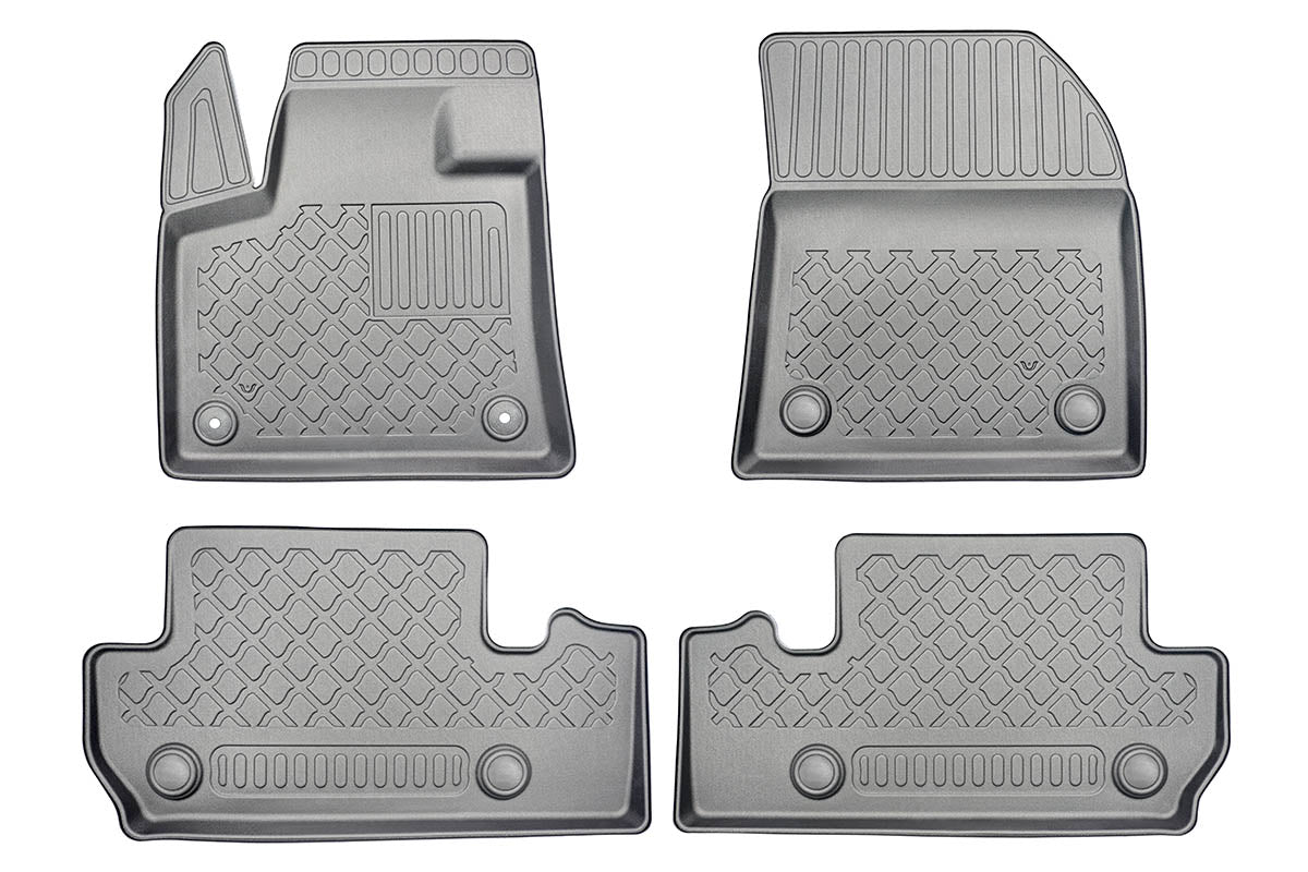 Covorase auto tip tavita Peugeot 3008 II, an fabricatie 11.2016 - 11.2023, caroserie suv inclusiv facelift, nu corespunde pentru hybrid si hybrid4, cu sistem focal hi-fi | 603573