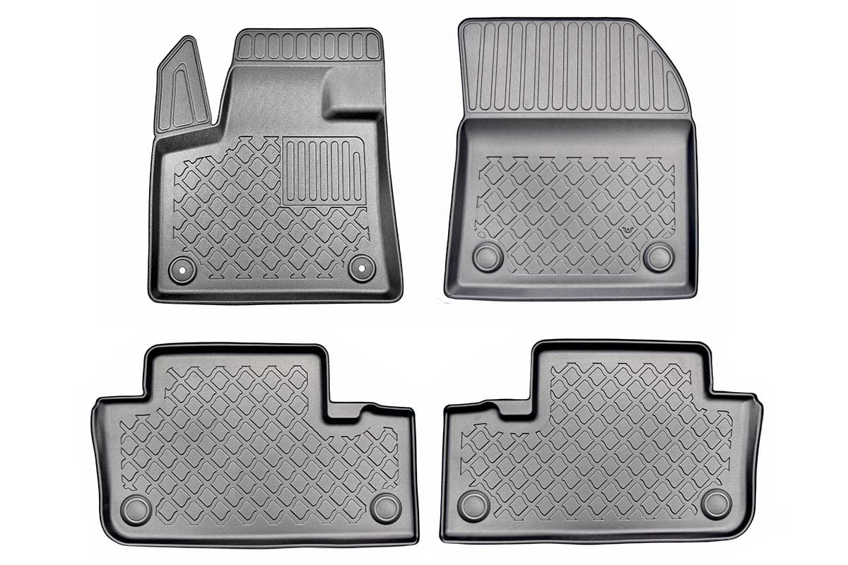 Covorase auto tip tavita DS 7 7 E-Tense PHEV, an fabricatie 07.2019 - prezent, caroserie suv facelift, nu corespunde pentru versiunea cu tunel median pe randul 2 | 603910