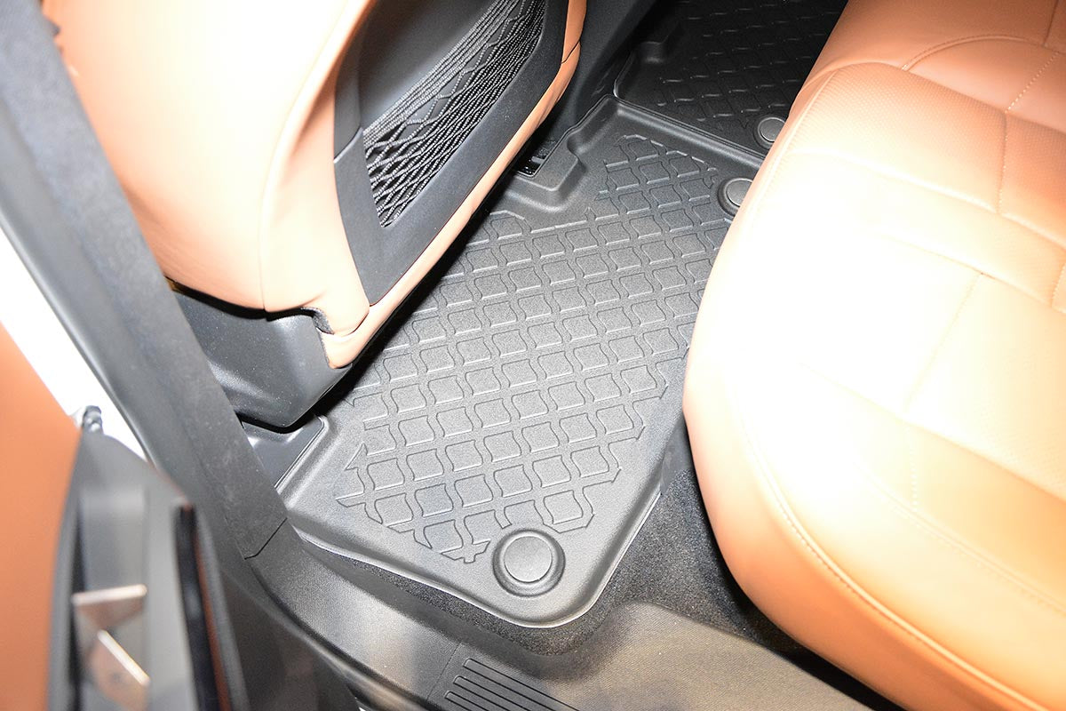 Covorase auto tip tavita DS 7 7 E-Tense PHEV, an fabricatie 07.2019 - prezent, caroserie suv facelift, nu corespunde pentru versiunea cu tunel median pe randul 2 | 603910