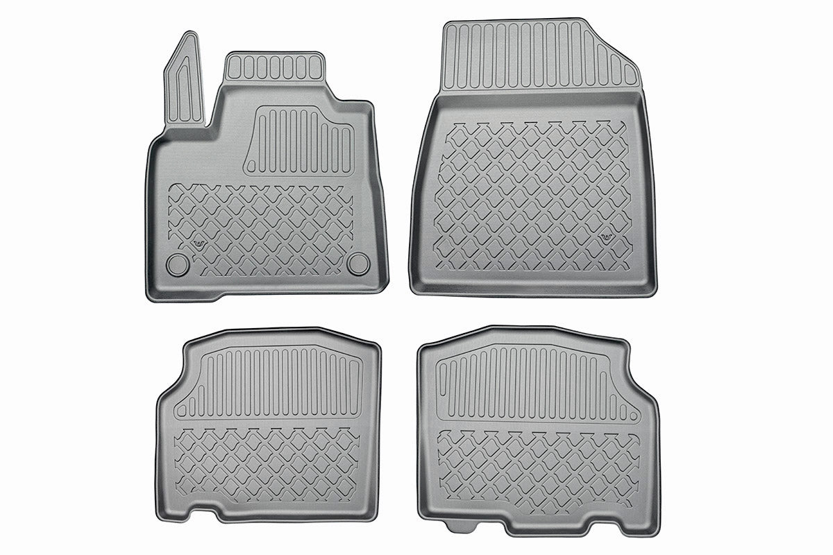 Covorase auto tip tavita Renault Kangoo III, an fabricatie 06.2021 - prezent, caroserie van ampatament scurt si lung, nu corespunde pentru electric | 604009