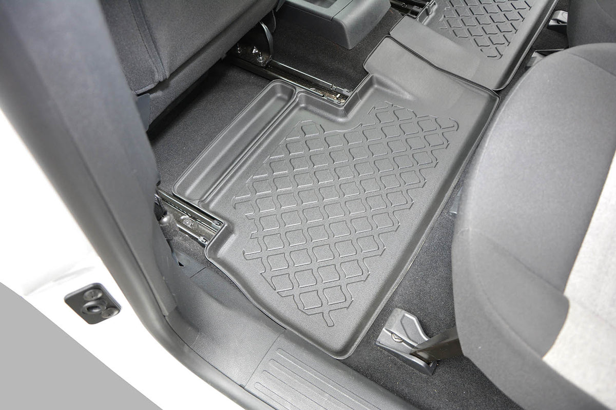 Covorase auto tip tavita Toyota Proace Proace City Verso EV, an fabricatie 2023 - prezent, caroserie van 5-7 locuri, fara rand 3, ampatament scurt si lung | 603777