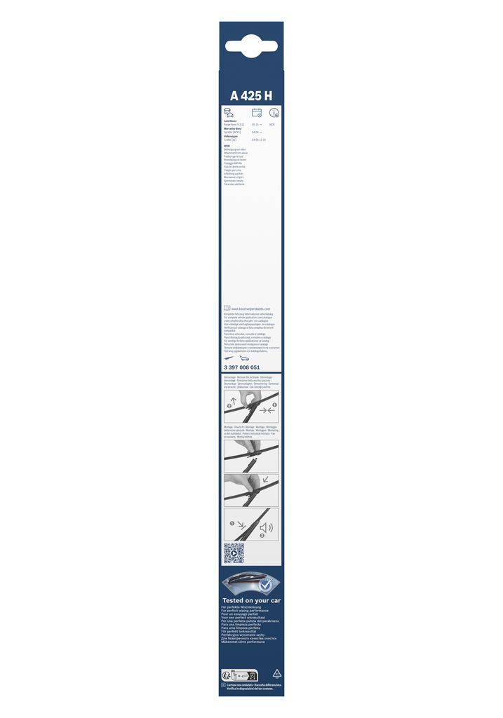 Lamela Stergator Volkswagen Crafter, fabricatie 2006-2016, caroserie Platou / Sasiu | STB3397008051
