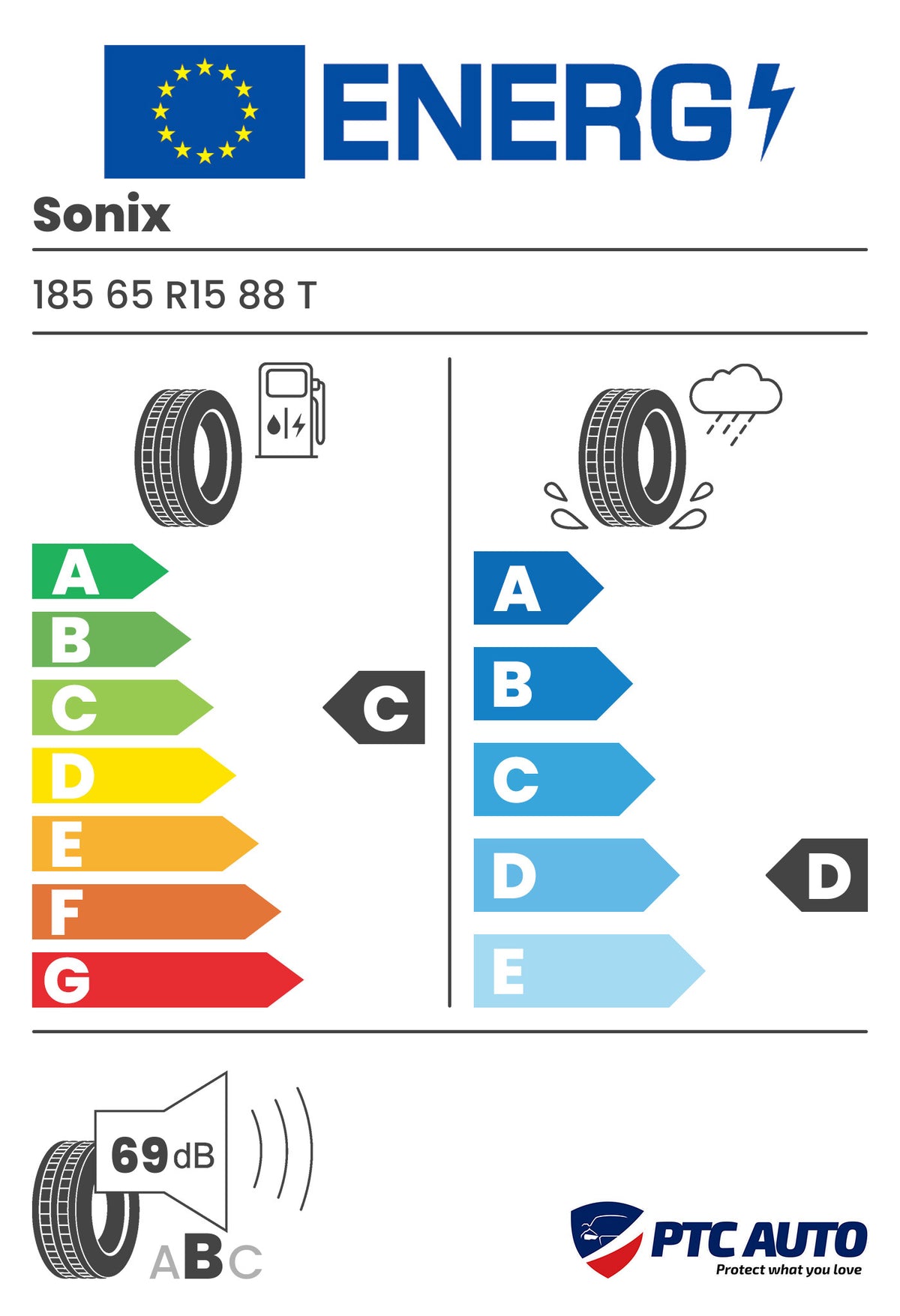 SONIX WINTER XPRO 888 185/65R15 88T