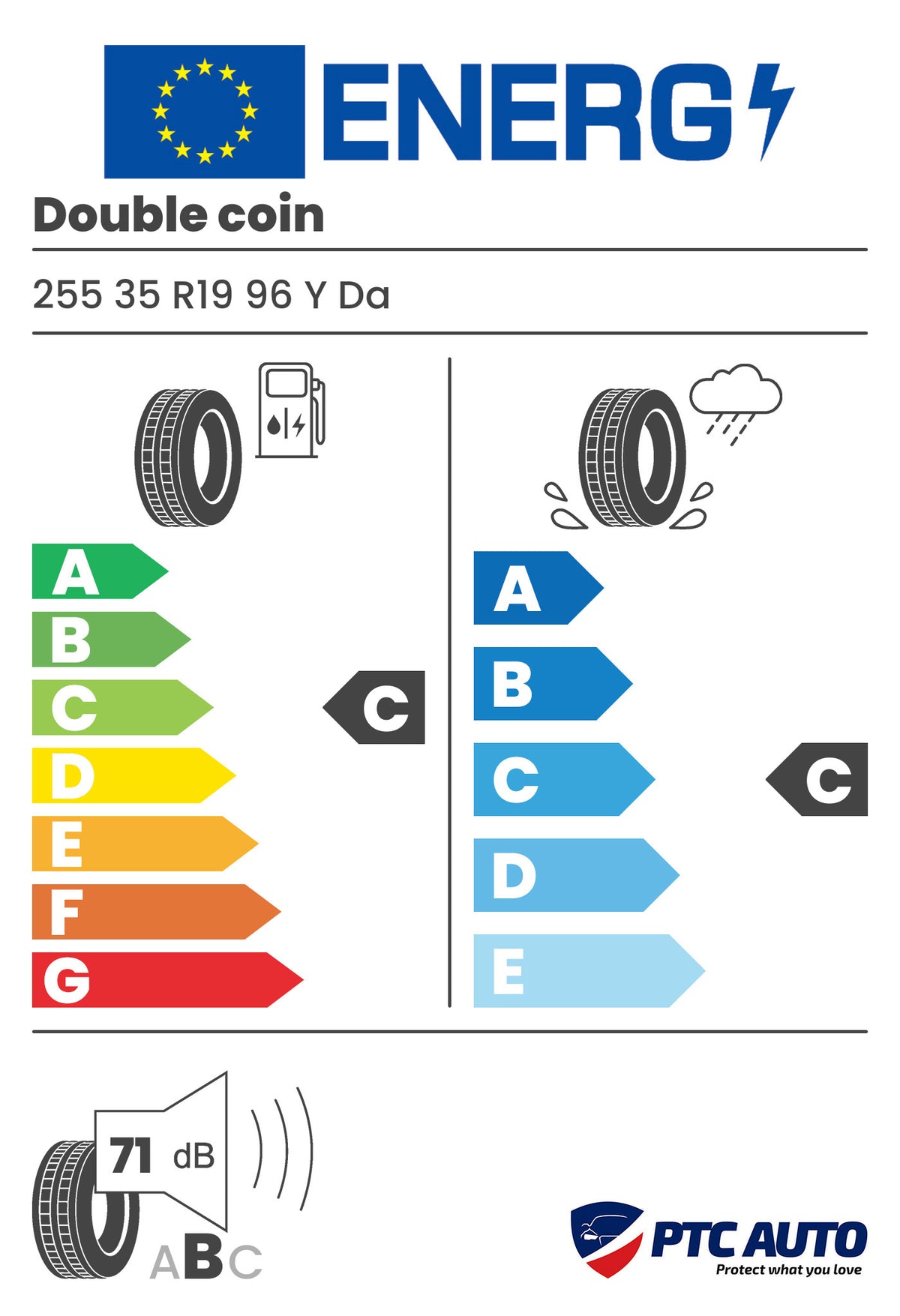 DOUBLE COIN DC100XL 255/35R19 96Y
