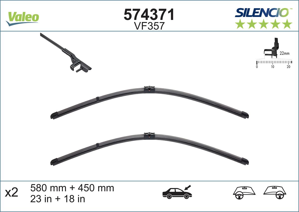 Lamela Stergator Alfa Romeo Spider, fabricatie 2006-2011, caroserie Cabrio | STV574371