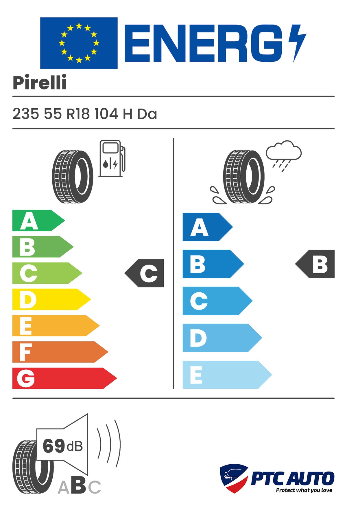 PIRELLI Powergy 2 winter 235/55R18 104H