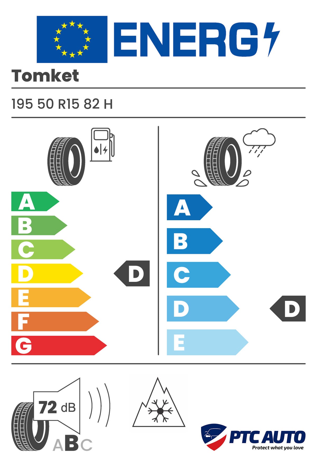Anvelopa Iarna Tomket 195/50 R15 SNOWROAD PRO 3 82H