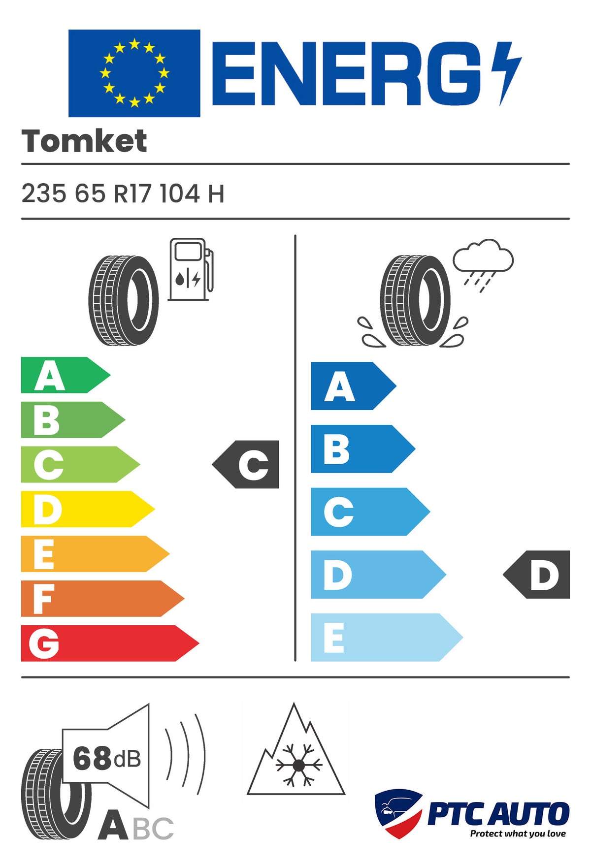 Anvelopa Iarna Tomket 235/65 R17 SNOWROAD PRO 104H