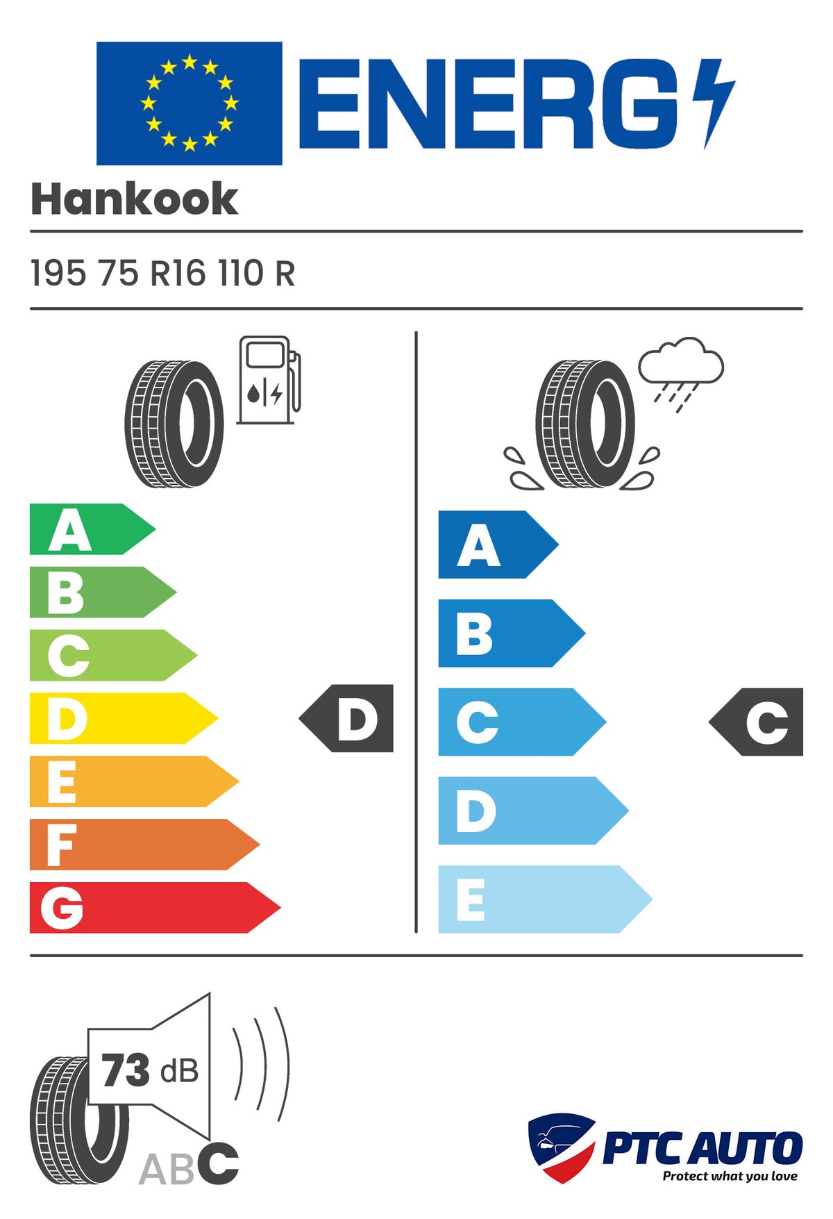 HANKOOK RA30 195/75R16C 110R