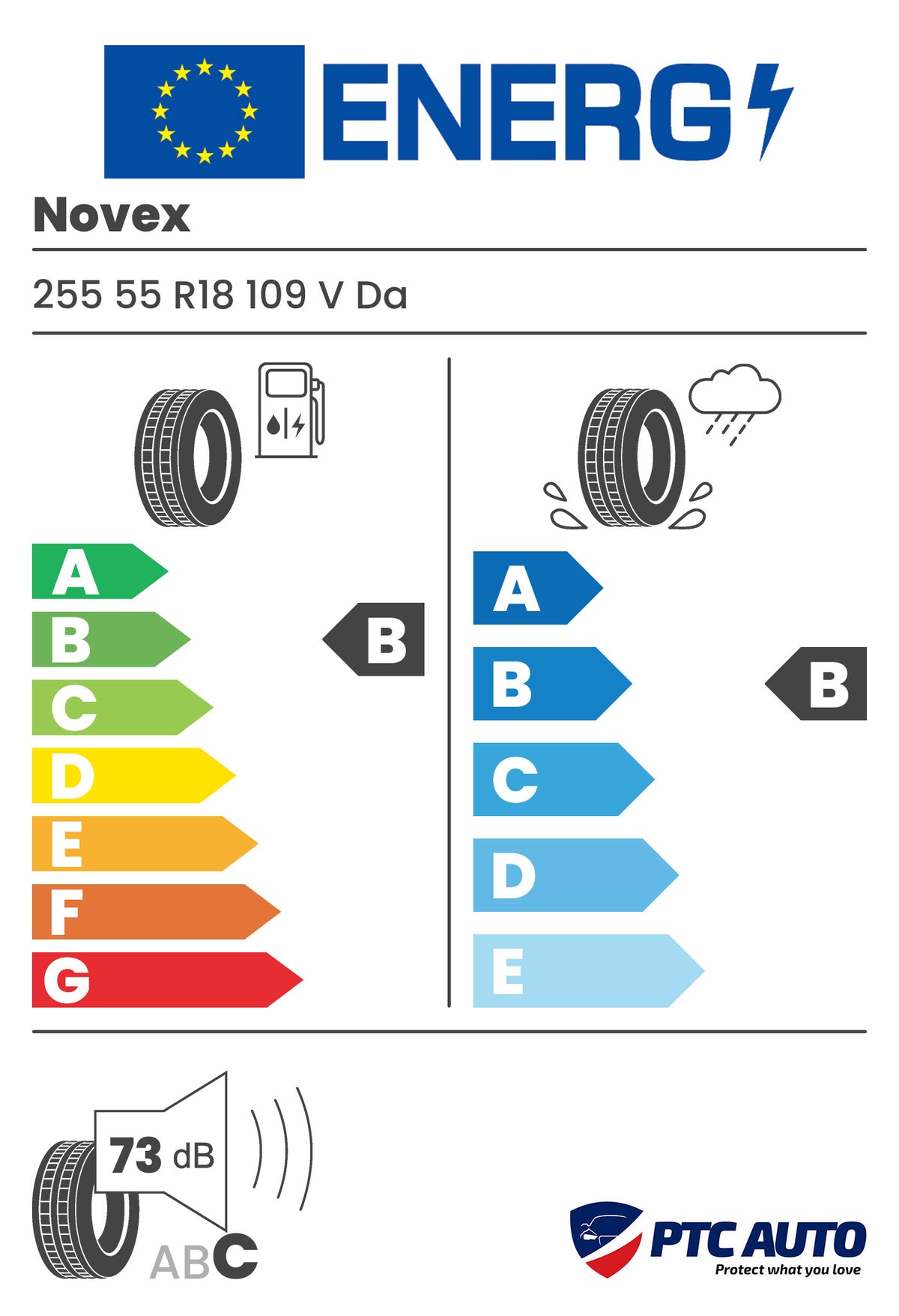 NOVEX SP A5 255/55R18 109V