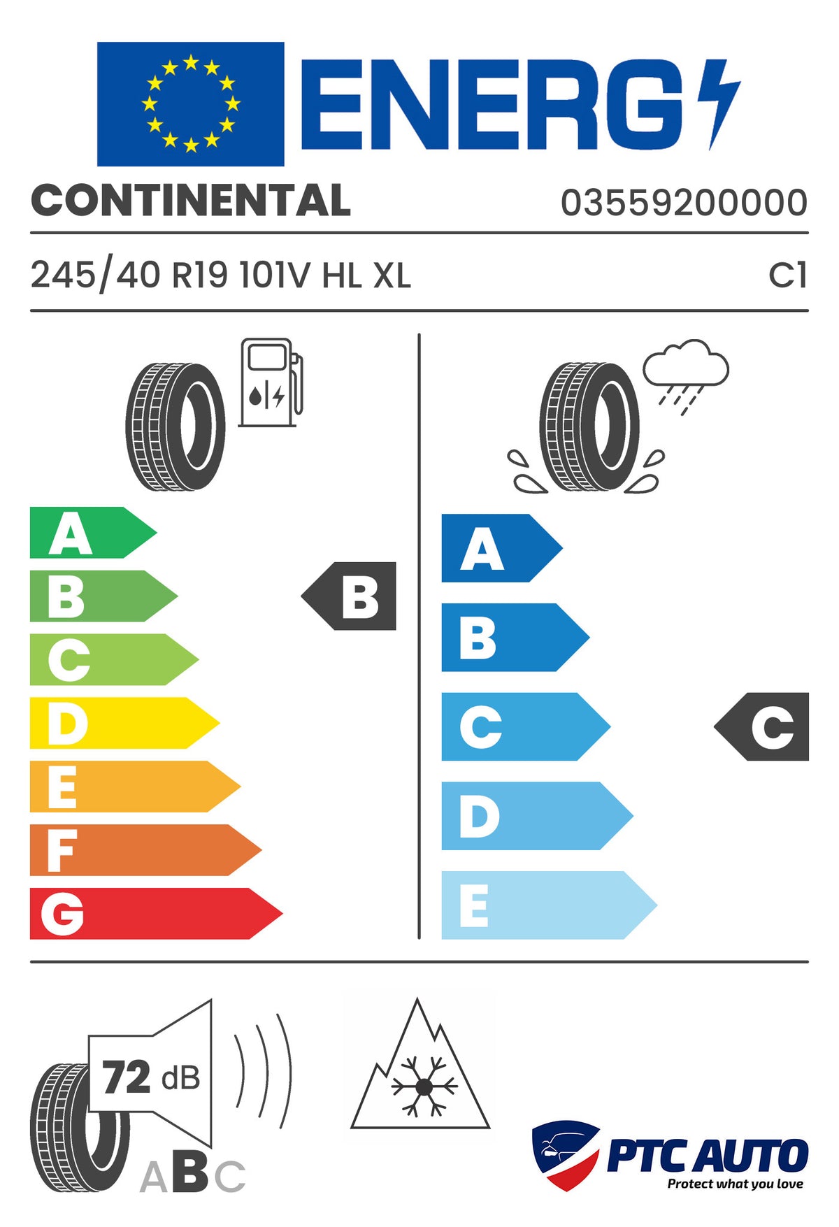 Anvelopa Iarna Continental 245/40 R19 TS-860 S 101V XL