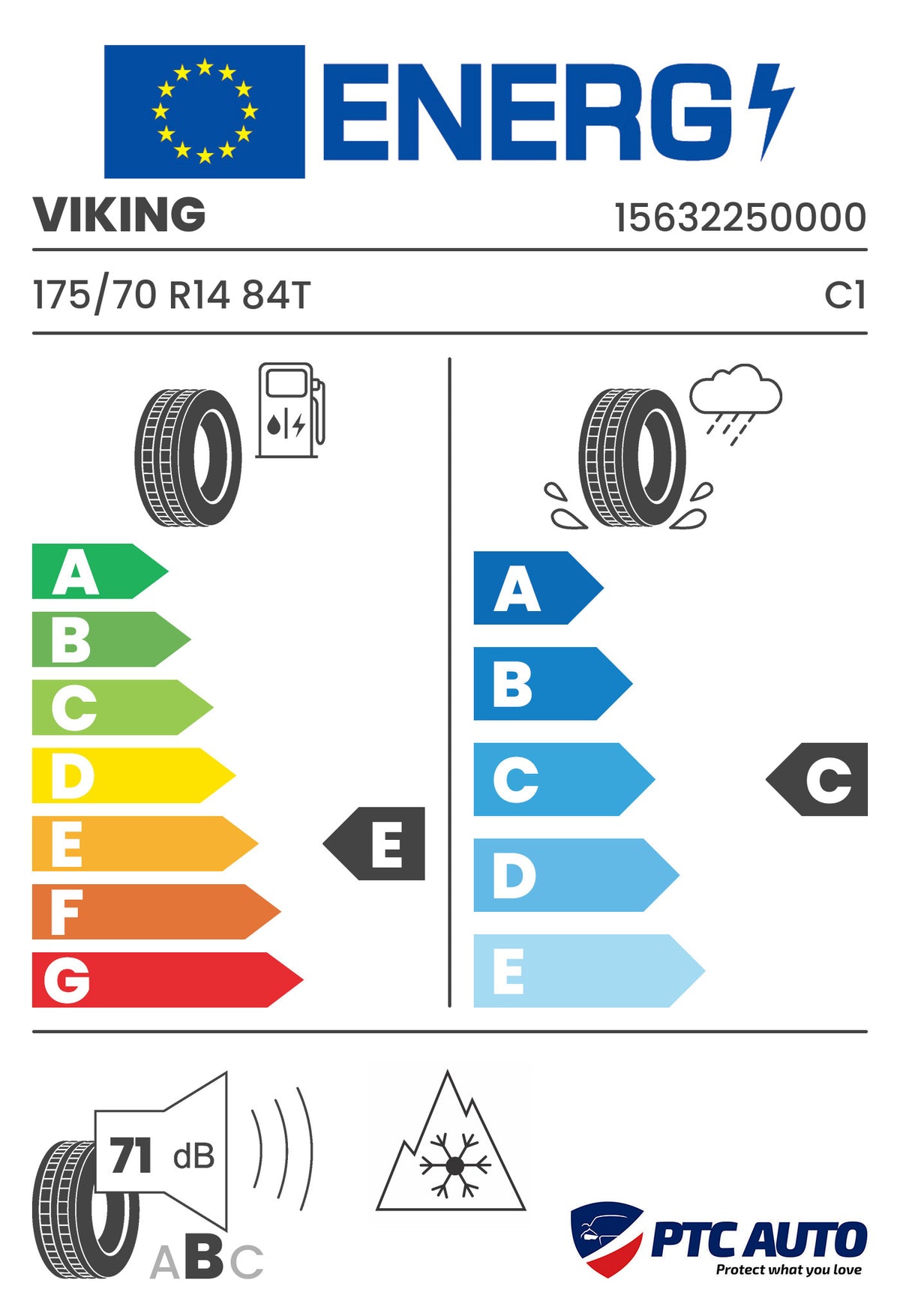Anvelopa Iarna Viking 175/70 R14 WINTECH 84T M+S 3PMSF