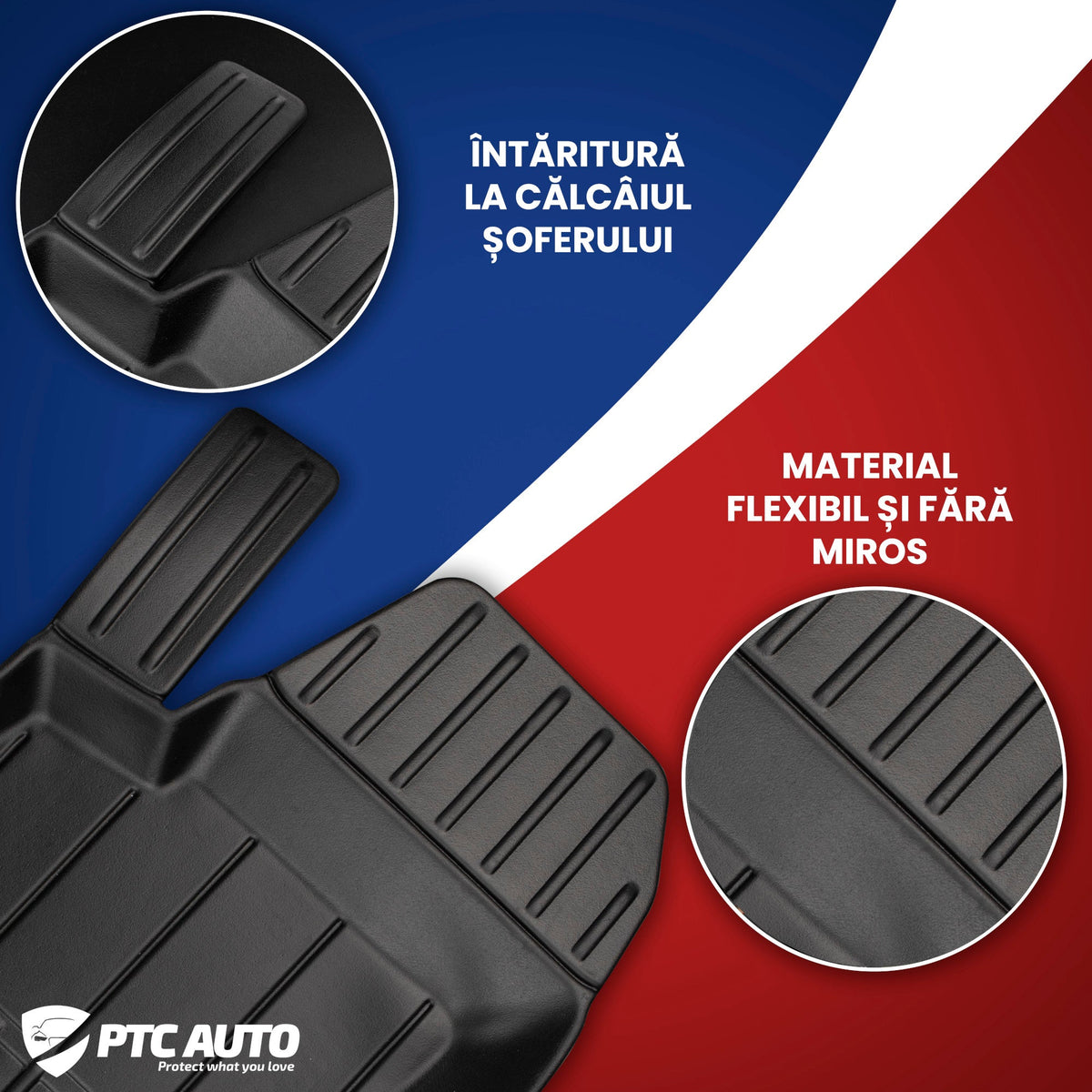 Covorase auto tip tavita Mazda CX CX-5 II (KF) Facelift, an fabricatie 2022 - 09.2025, caroserie suv fara acoperire prindere centura | 3D425095